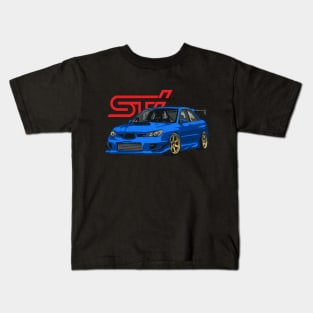 Subaru Impreza WRX STi GDB Hawkeye Kids T-Shirt